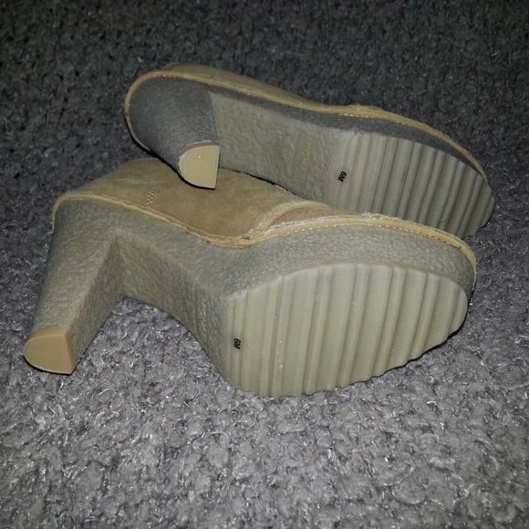 MICHAEL KORS-Chestnut Suede-Lace Up Platform Ankle Boots-Size 6M- NWOB - Picture 7 of 7